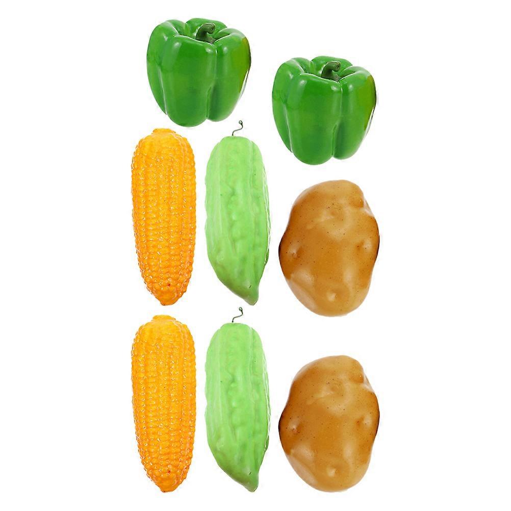 Artificial Vegetable Decorative Vegetable for Decoration 32Pcs Foam Assorted