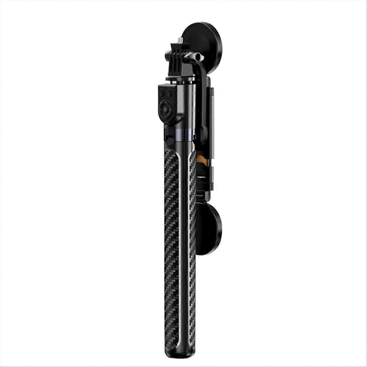 Wireless Selfie Stick Tripod Stand for Video Recording Black A