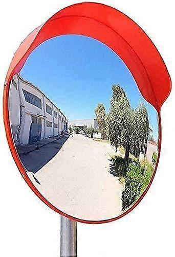 Traffic Safety Mirror WideAngle Vision Outdoor WeatherResistant Convex Security Mirror