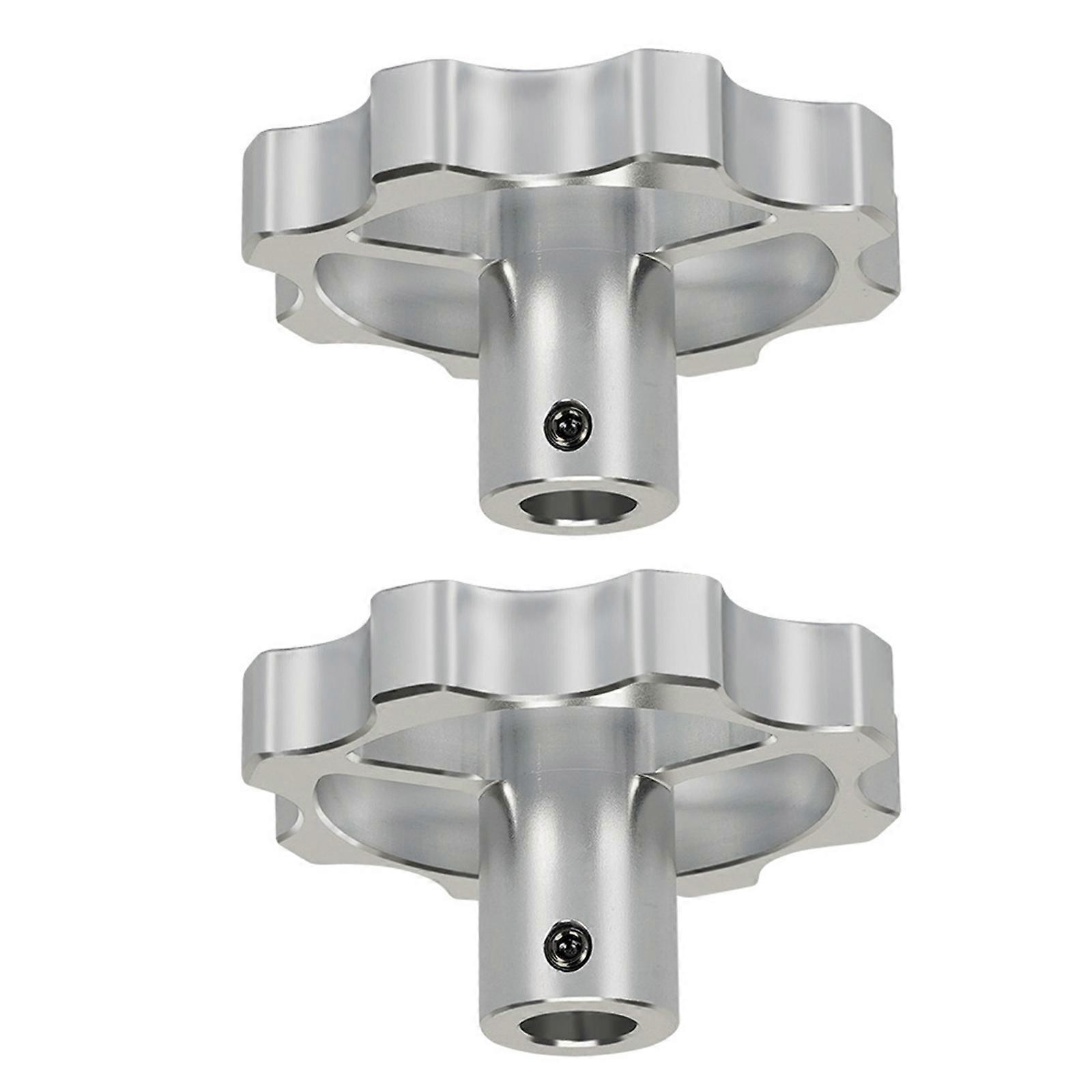 Light weights Knob for 3D Printer Device Adjustment  Compatible for Various Electronics  Silver