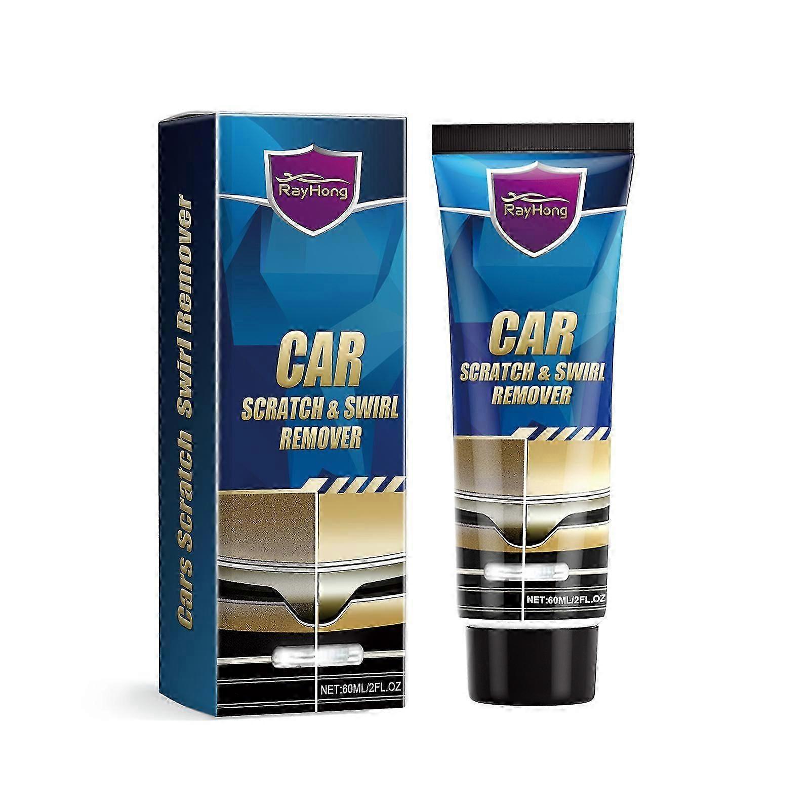 Car Scratch Repair Cream - 60ml Universal Color Match Polishing Paste for Easy Automotive Scratch & Swirl Removal, Professional-Grade Paint Touch-Up &