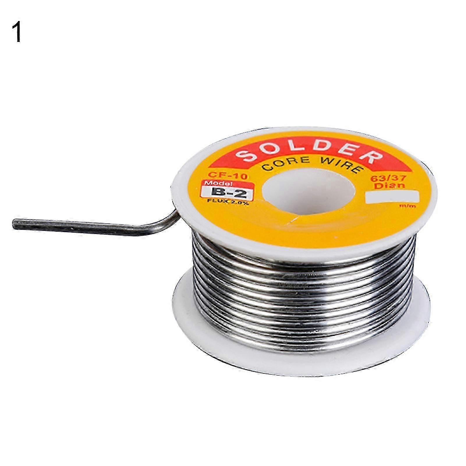 50 جرام 0.3 / 0.4 / 0.5 / 0.6 / 0.8 / 1.0 مم الصنوبري الأساسية لحام القصدير سلك بكرة أدوات لحام - يا