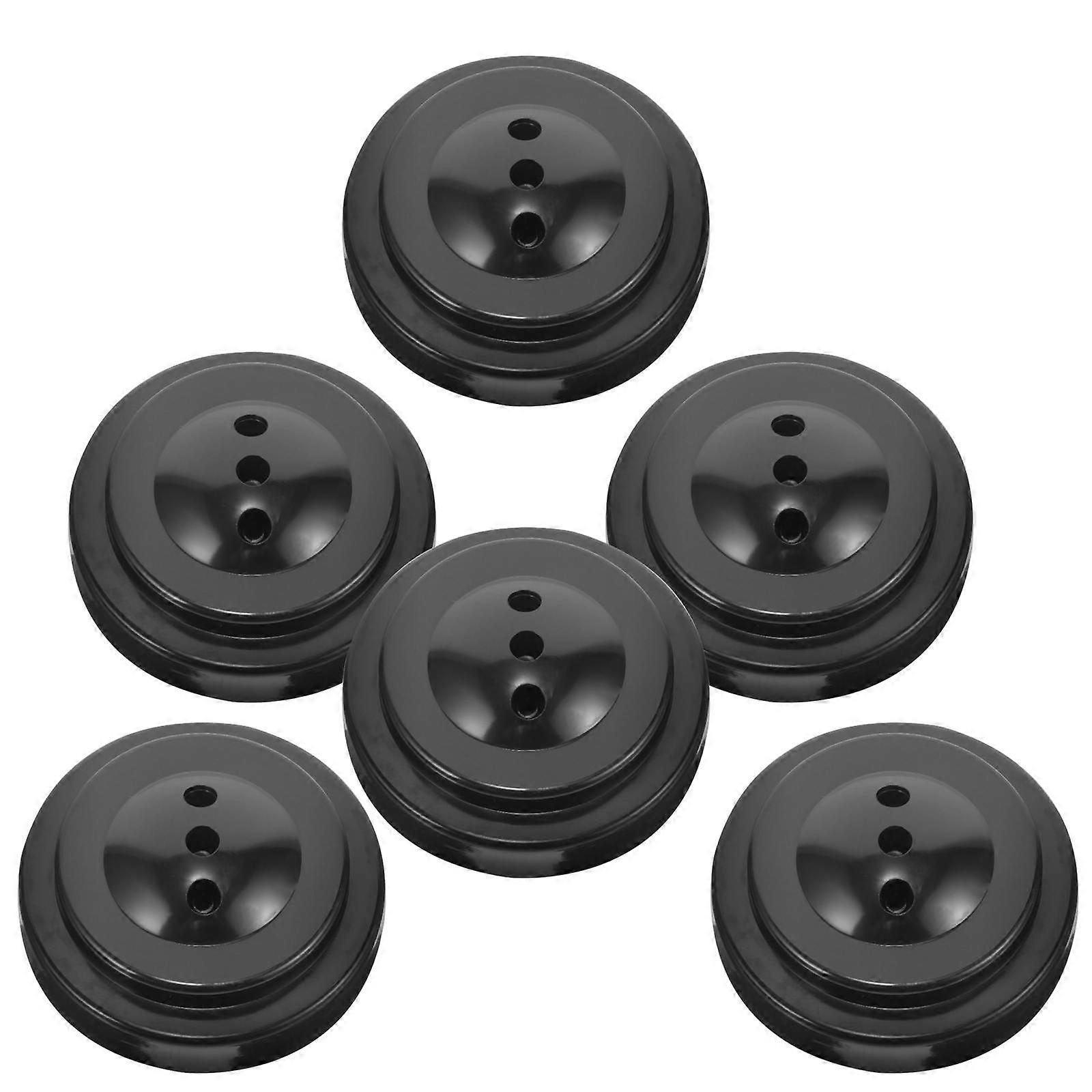 Black Mini Flag Holder for Decoration with 24Pcs Plastic Stands