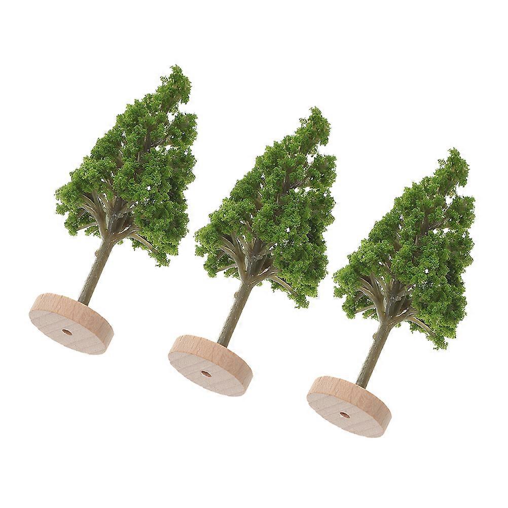 Miniature Architecture Trees Mini Model Trees for Decor 12Pcs Plastic