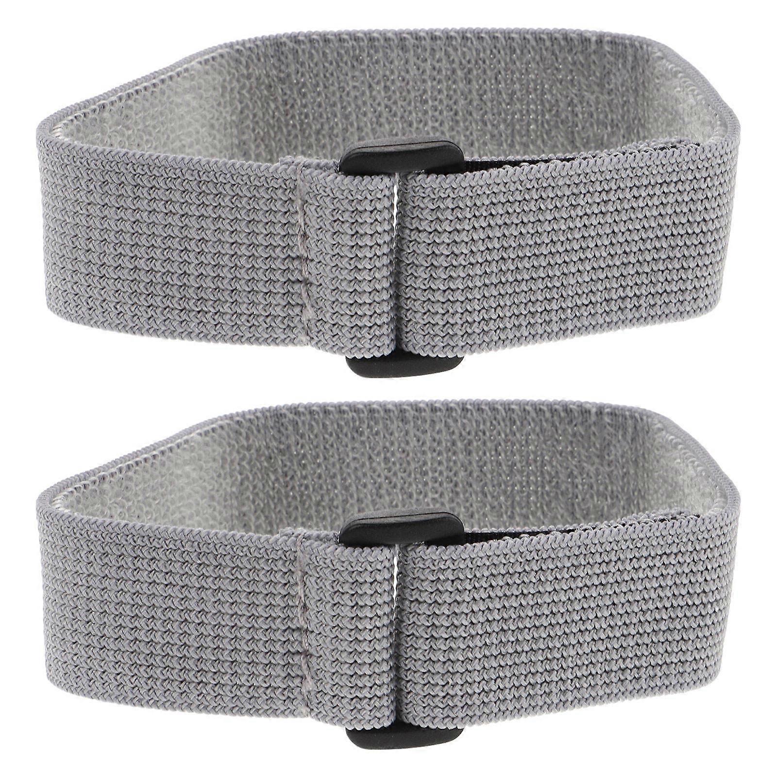 Masteelf 2 Pcs Securing Ties Elastic Straps Hook and Loop Fastening Straps with Buckles