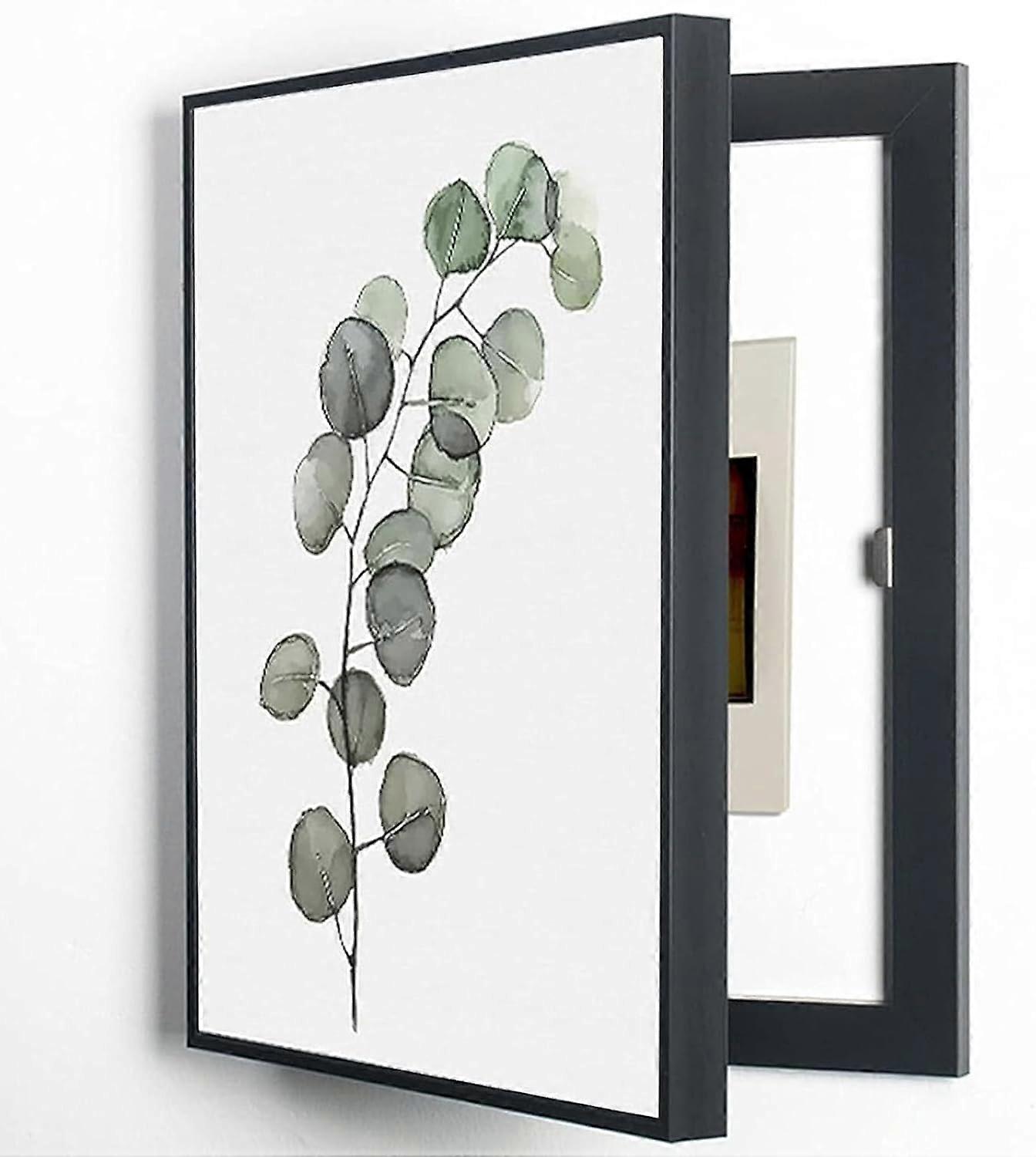 Decorative Fuse Box Cover Electrical Panel Cabinet Hidden Meter Box Model 02 70x90cm Creative Painting Design