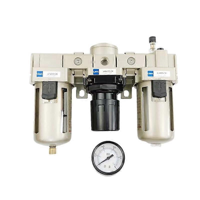 AC300003 3/8 Inch Pneumatic FRL Air Filter Regulator Lubricator for Precise Pressure Control