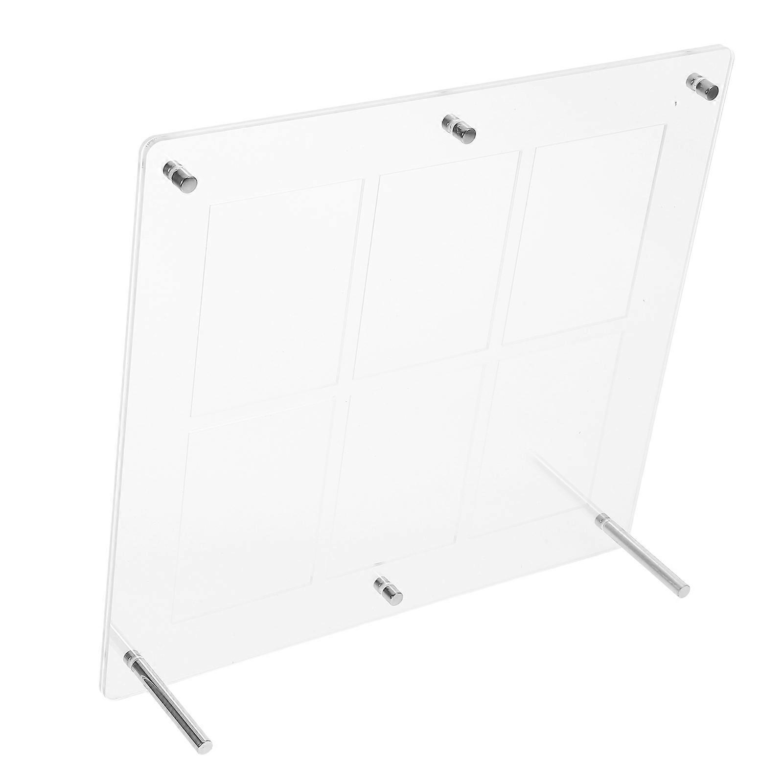 Trading Card Display Frame for Wall Mount in Clear Acrylic 1Set