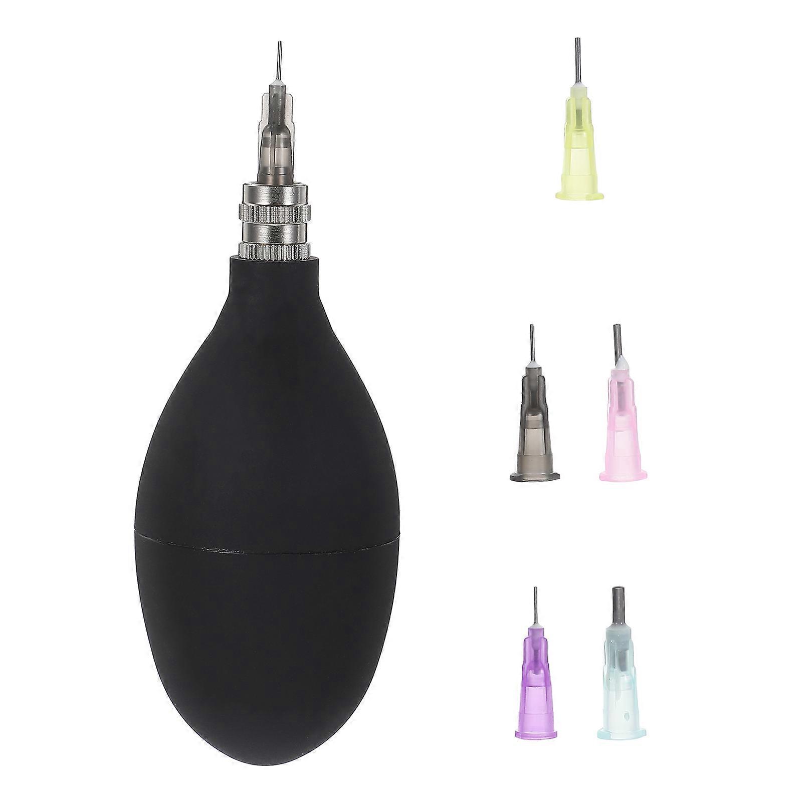 Pottery Glaze Rubber Squeeze Bottle with Precision Applicator 1Set for Decoration