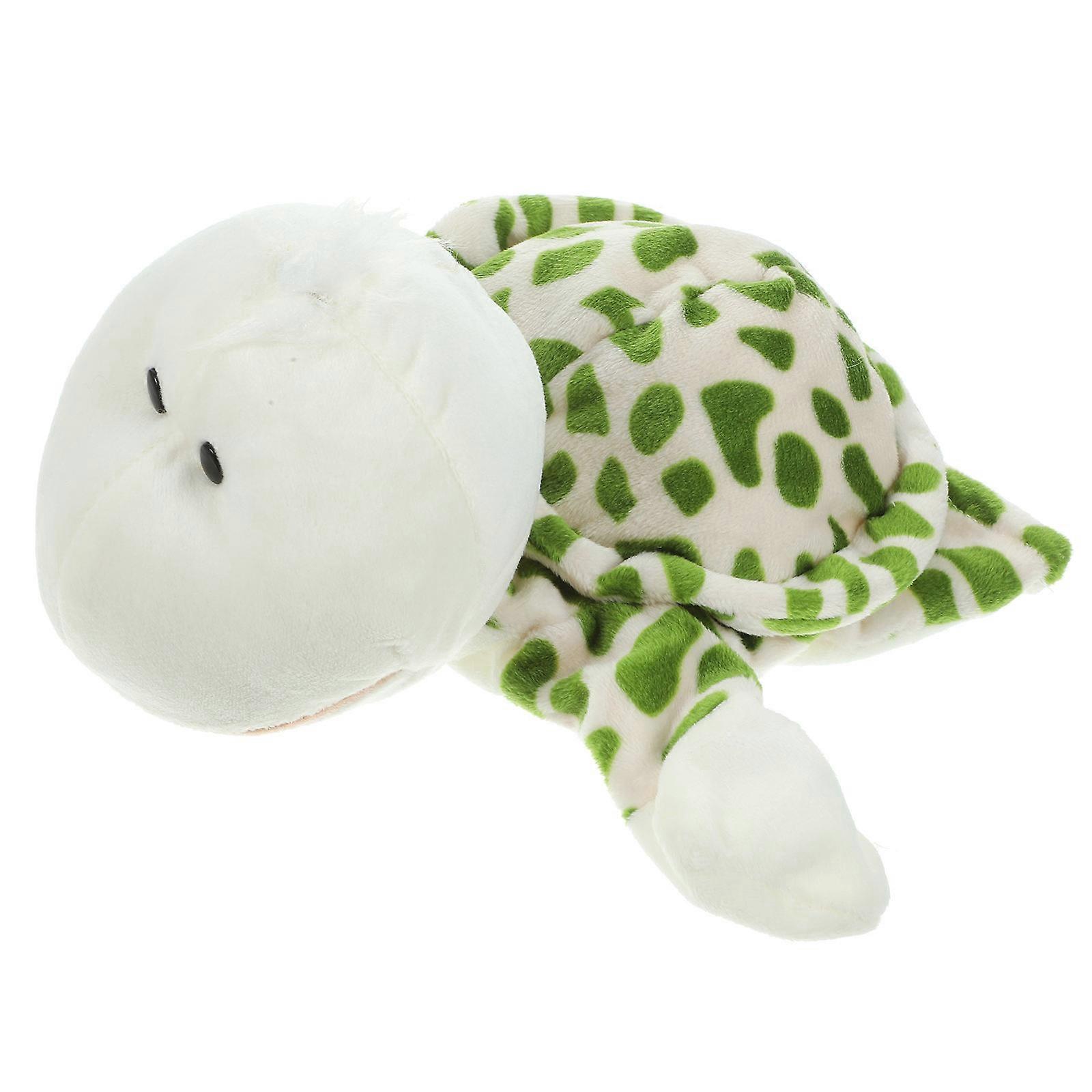 Plush Turtle Toy Animal Hand Puppet for Kids Interactive Fun
