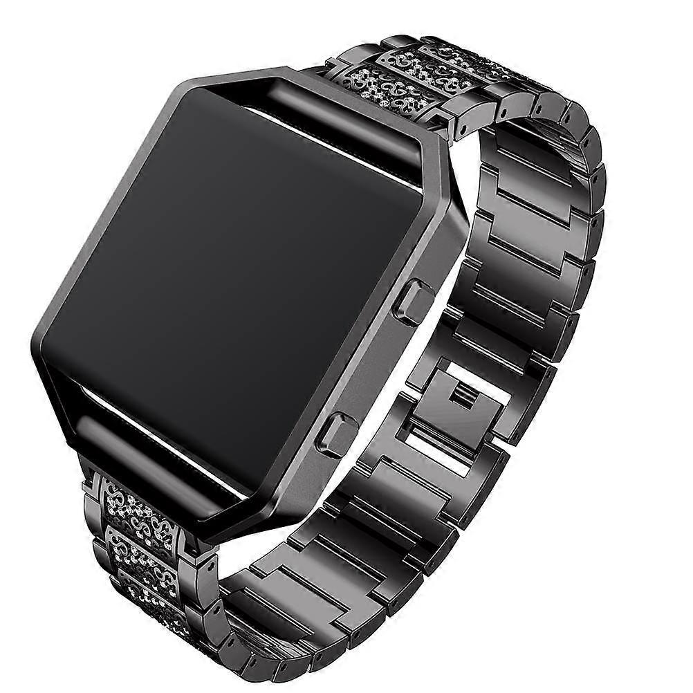 Replacement Watch Strap Compatible With Black Creative Watchband For Daily Use Simple Style 1Set