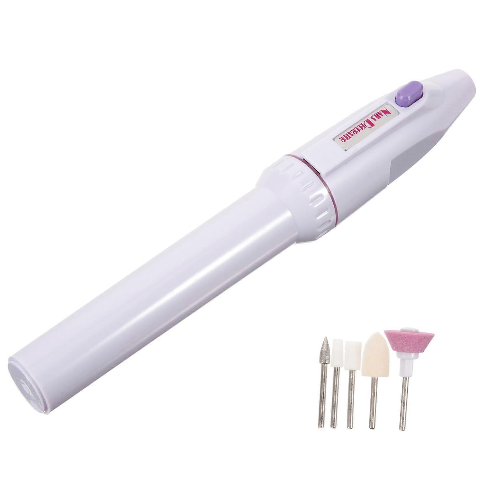 Cordless Electric Nail Drill with Quick Change Bits for Acrylic and Gel Nails, Rechargeable Kit