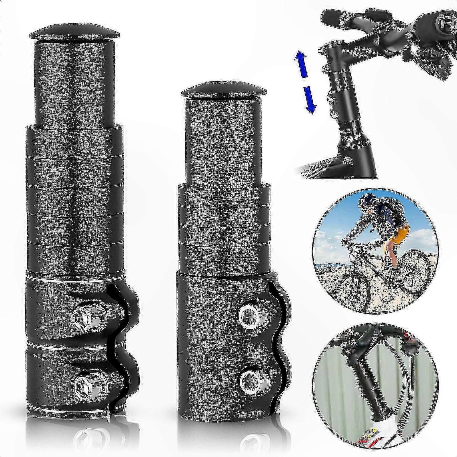 Mountain Bike Handlebar Riser Adapter Extension for Fork Stem