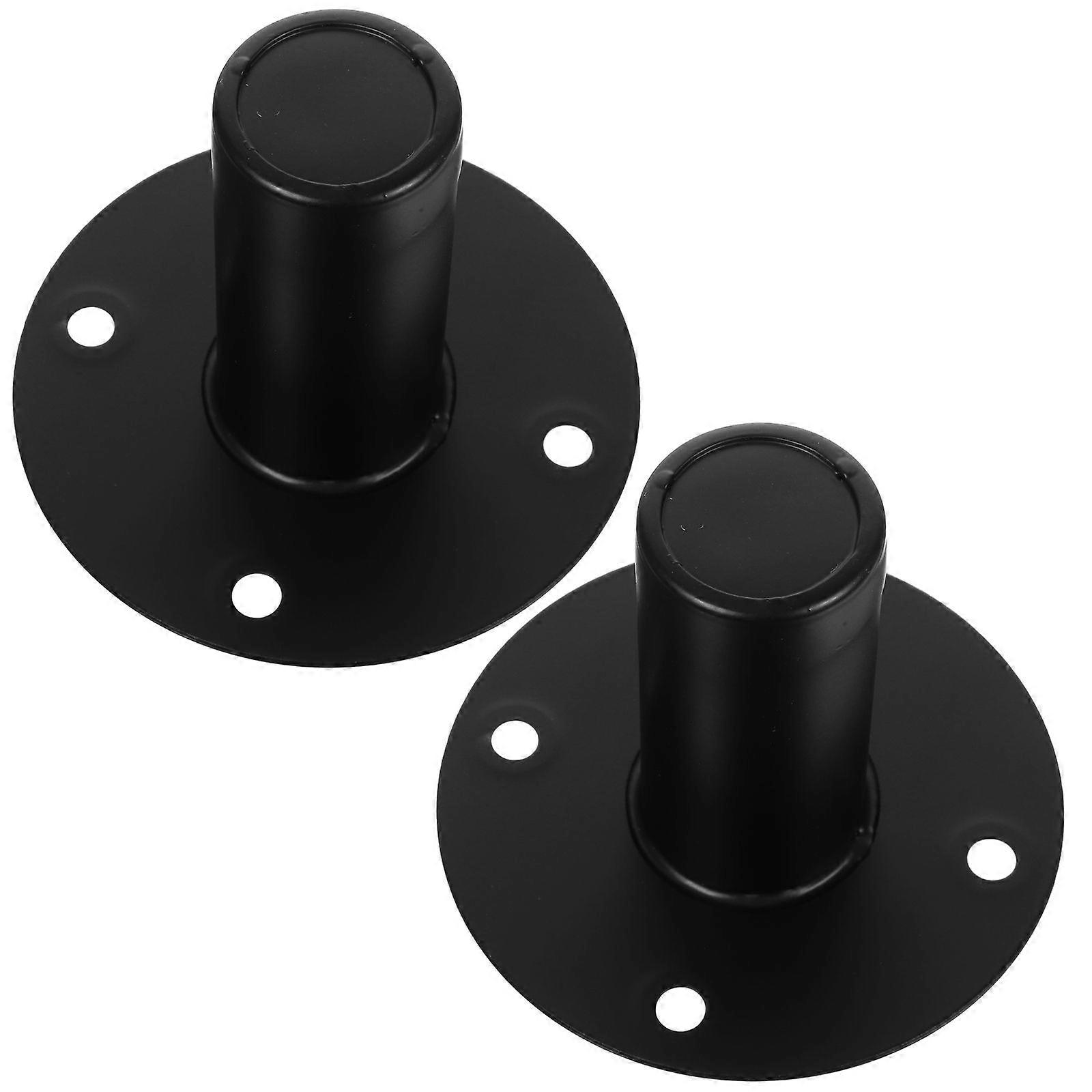 2pcs Stage Speaker Aluminum Alloy Base Bracket Support Base Speaker Bracket