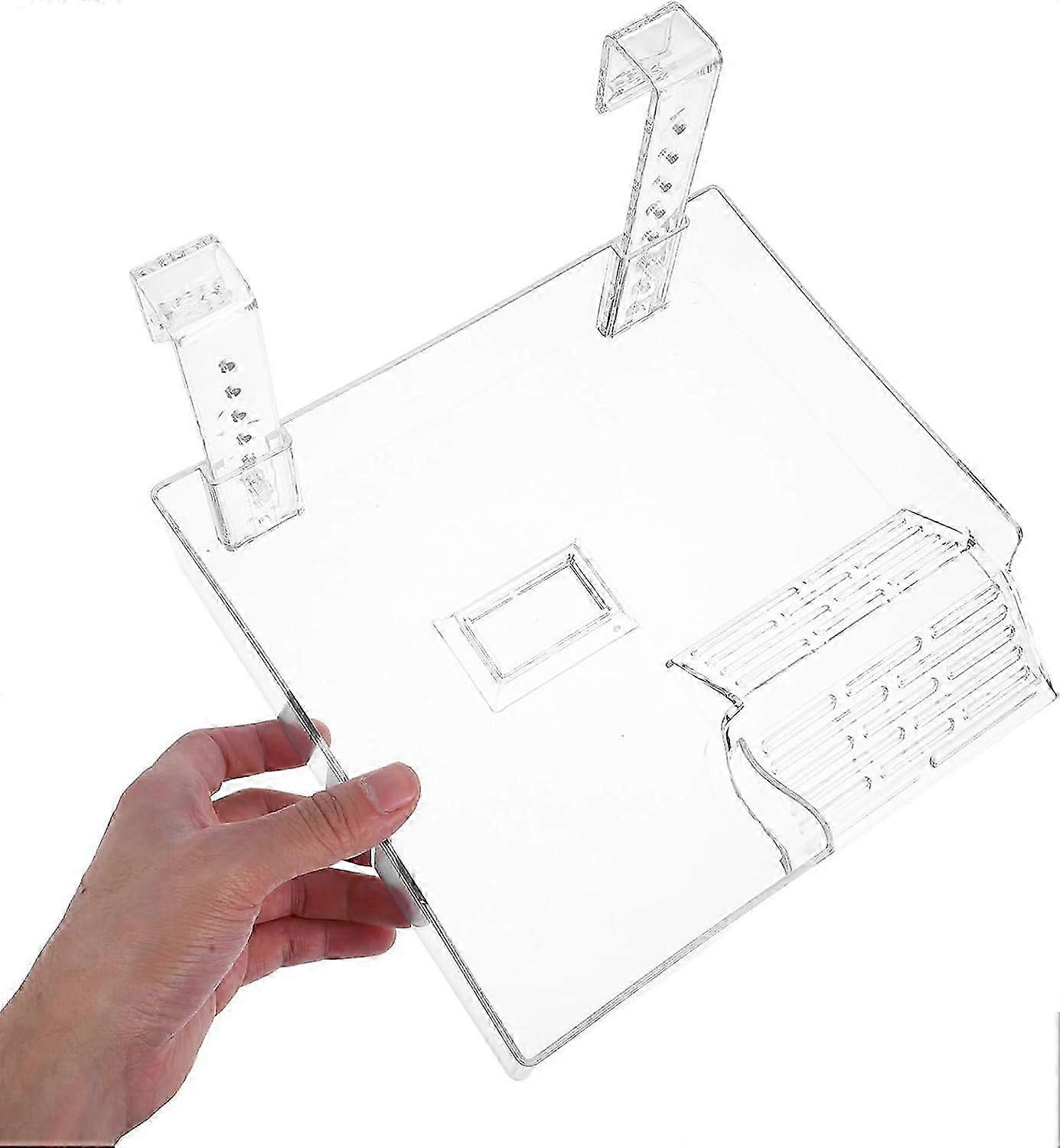 Adjustable Turtle Sun Platform For Large Aquariums - Non-Slip Ramp, Basking Platform, Optimized Tank Space