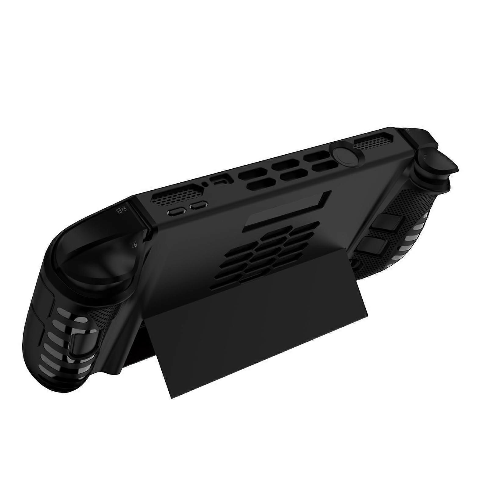 Gaming Handheld Protective Case for GO 2 Console Shockproof Cover with Heat Dissipation Ventilated Grip