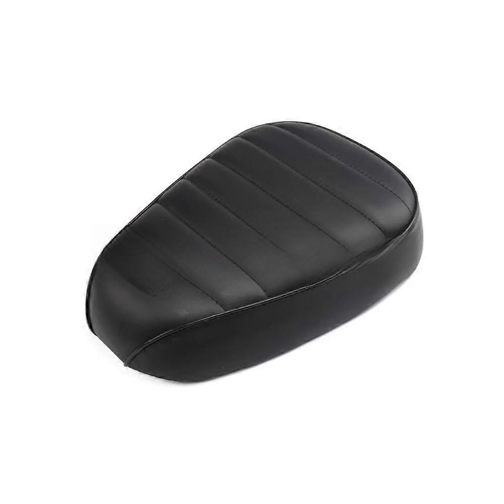 Motorcycle Passenger Seat with Backrest Cushion Pad PU Leather Easy Install Replacement