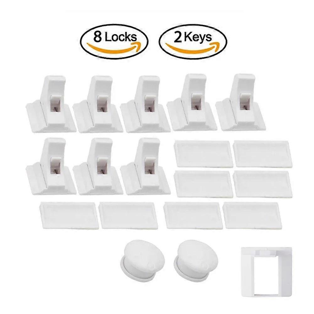 Invisible Baby Safety Lock For Cabinets & Drawers - Magnetic Child Security