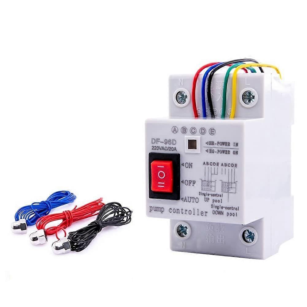 DF96DK 20A Automatic Water Level Controller Switch 220V for Water Tank with Durable Construction and Easy Installation
