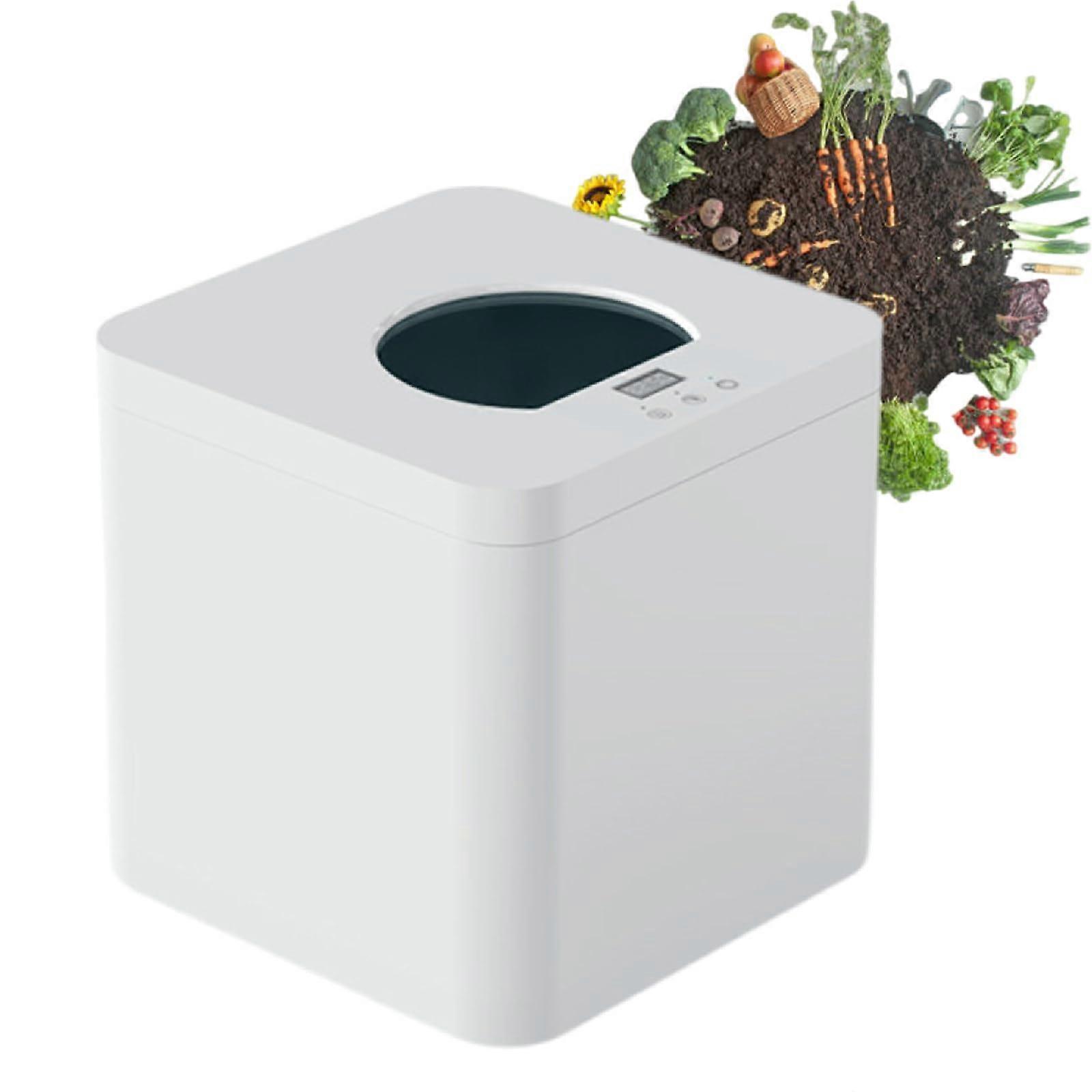 Electric Kitchen Composter 3.3L Smart Odorless Countertop Bin with Dual Mode Composting and OneTouch Control