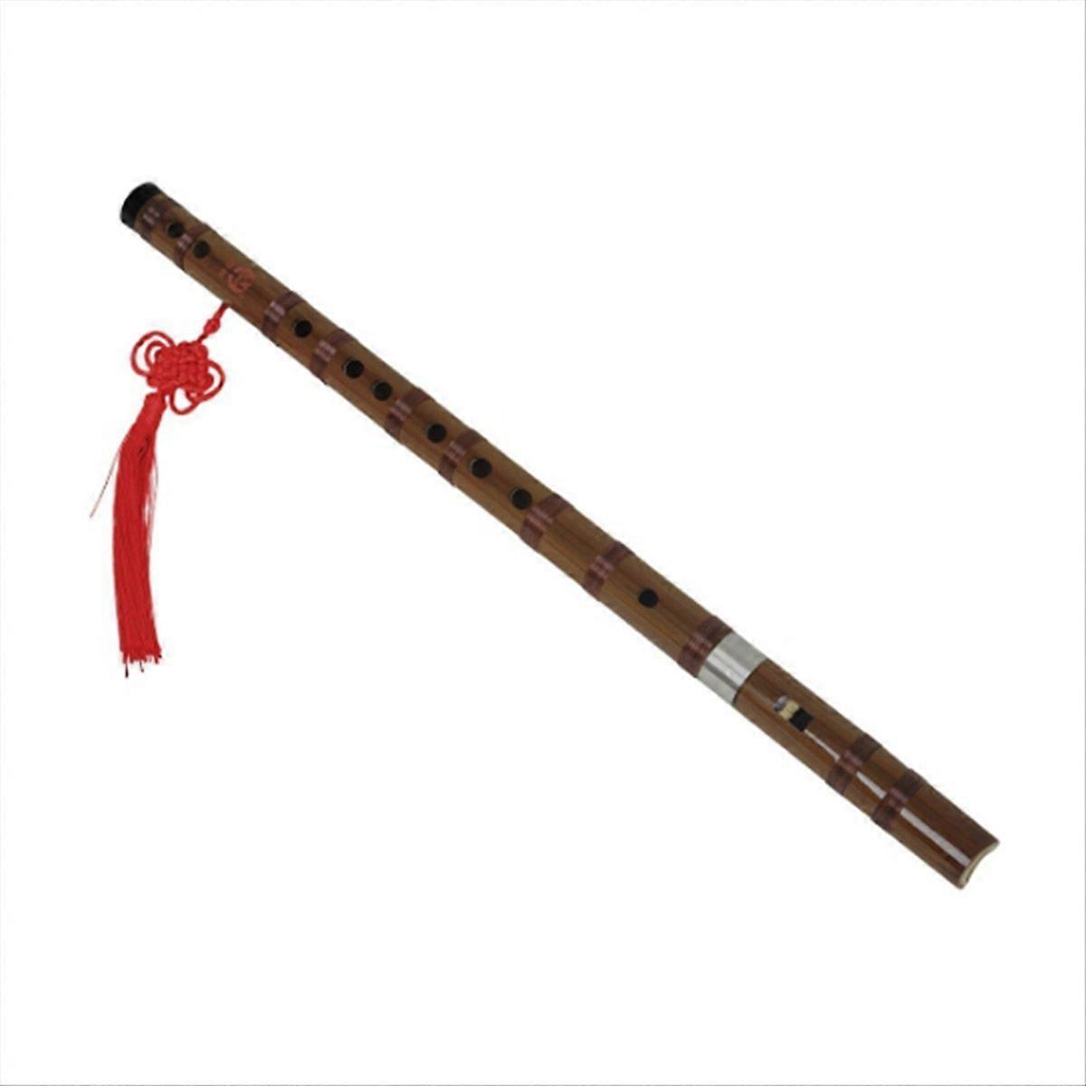  Bamboo Flute Instrument D Key Learning Woodwind Instrument