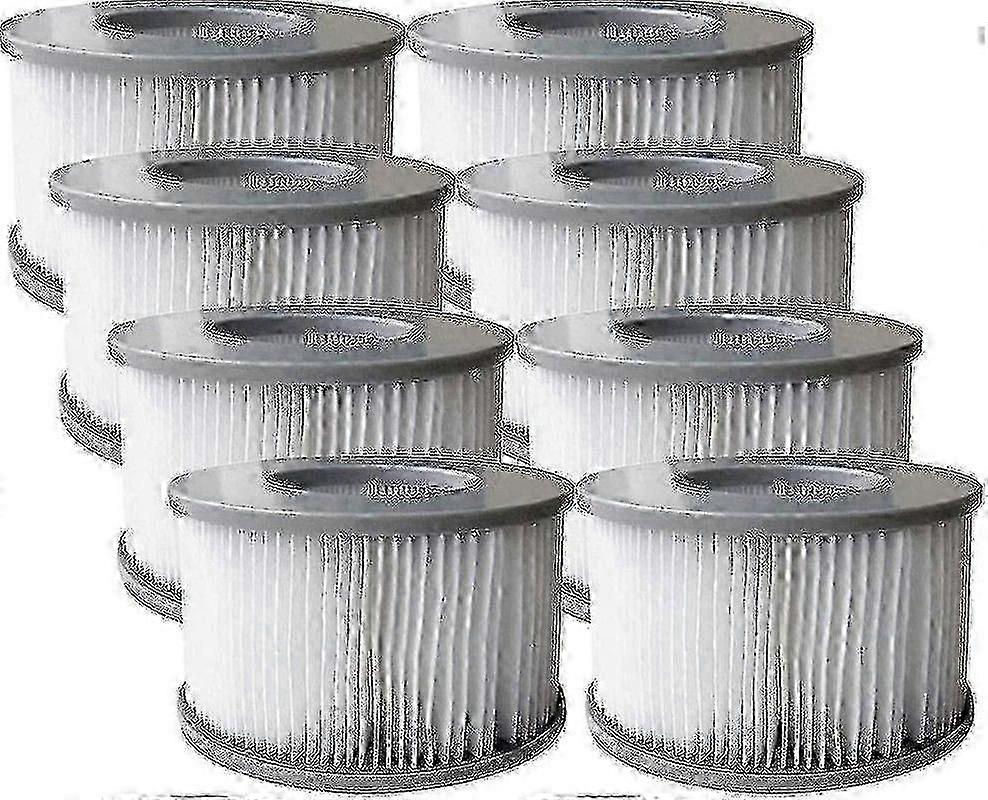 Replacement filter for MSPA inflatable pool, 8 cartridges pack