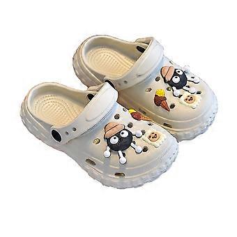 Kids Toddler Garden Clogs Non Beach Pool Slide Water Shoes Indoor Outdoor Clogs Sandals for Boys Girls Khaki 15-16Years