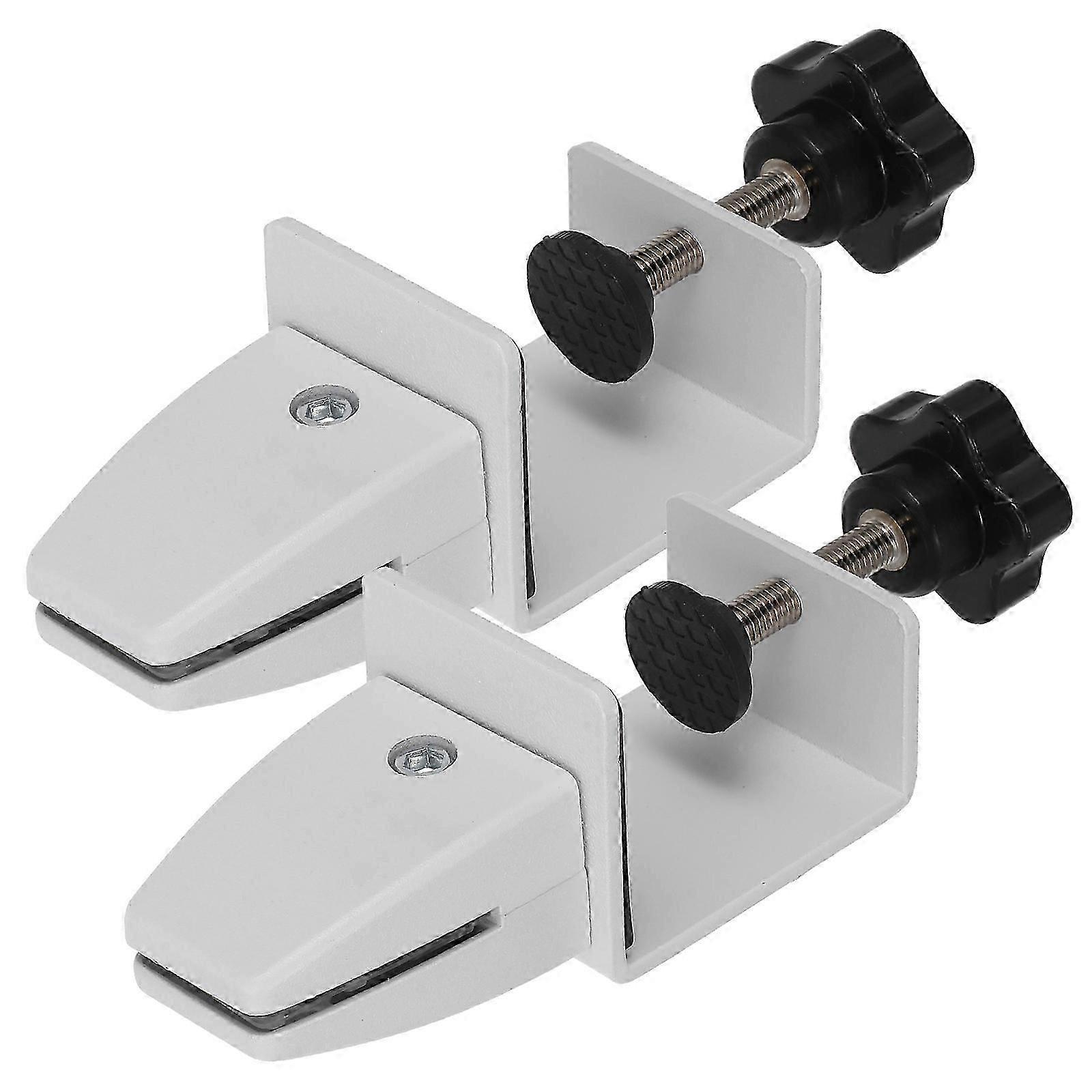 Partition Support Clip Screen Partition Clip Home Users Office Workers Rust Prevention 2Pcs