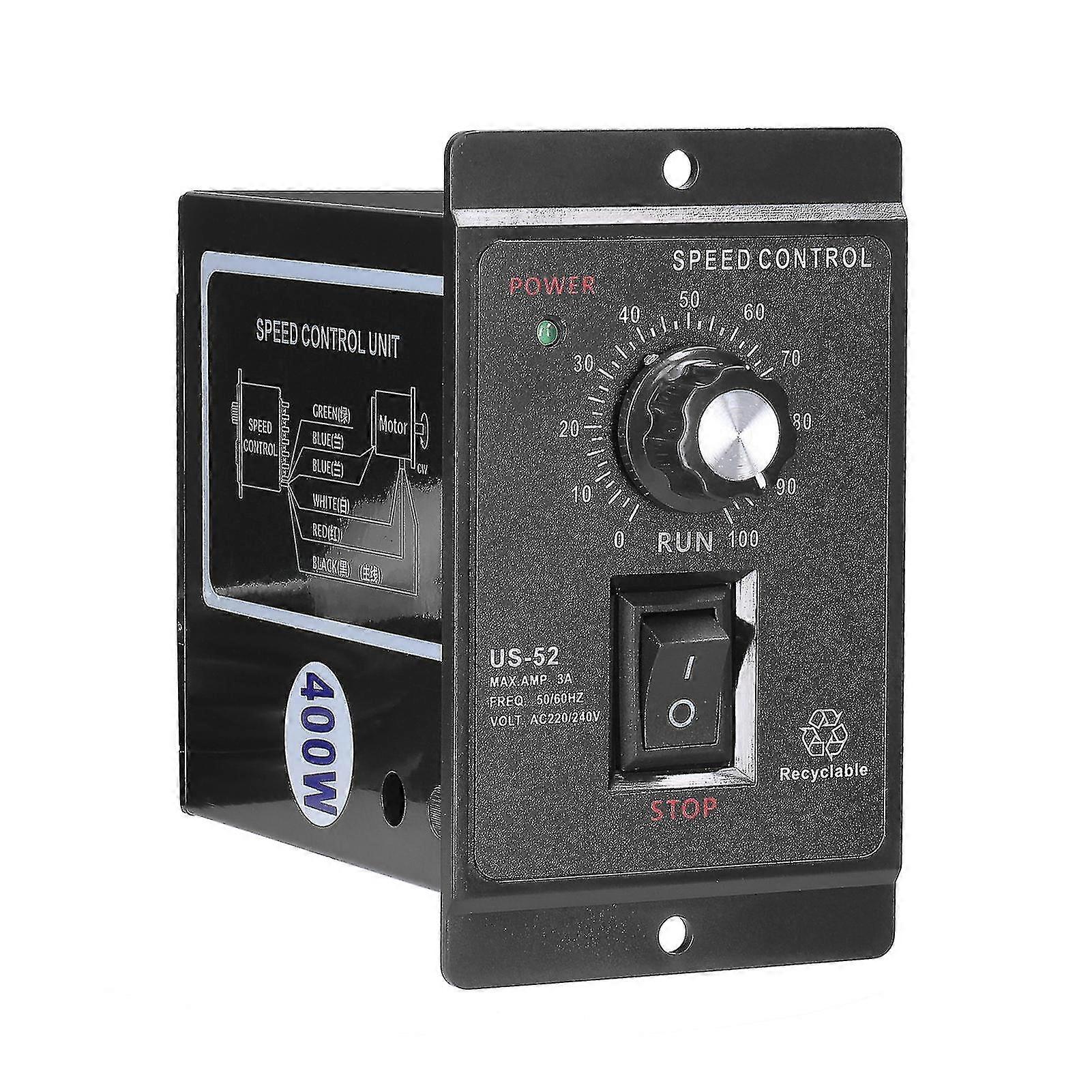 Electronic Stepless Speed Regulation Controller for AC Single-phase Asynchronous Motor