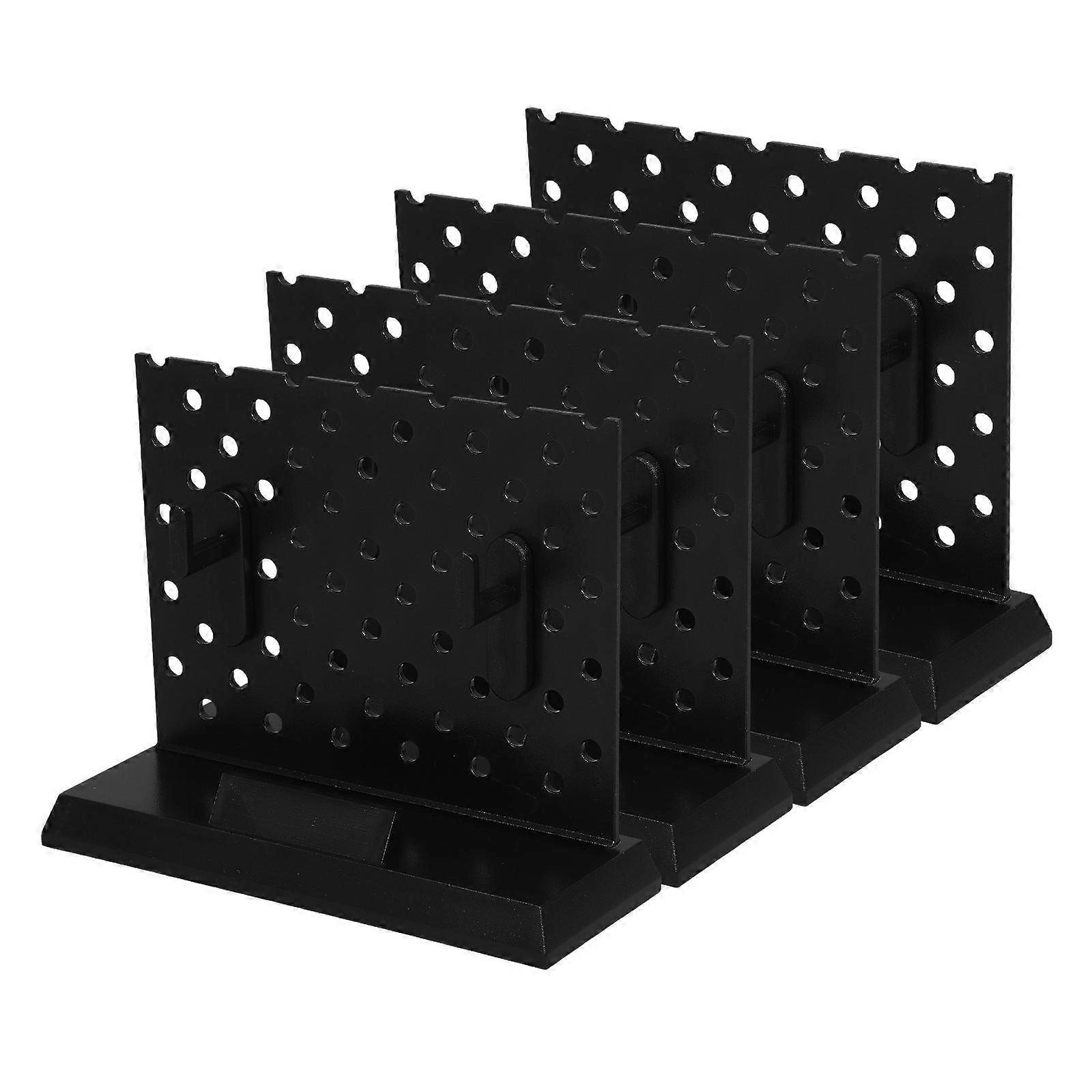 Black Plastic Sword Stand for 4Pcs Mini Display Rack