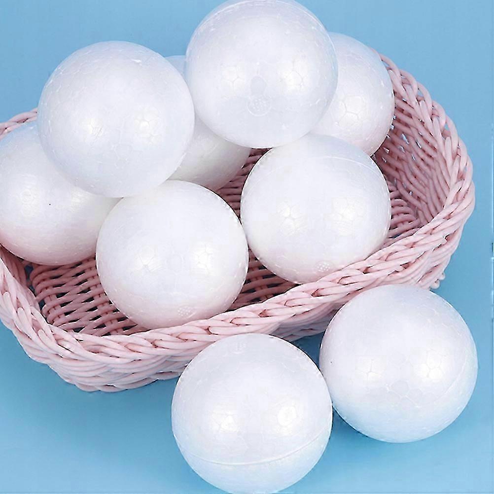 Foam Balls White Smooth Balls Polystyrene