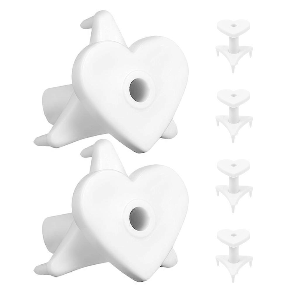 Reusable Coconuts Opening Tools White Plastic for Home Use 6Pcs
