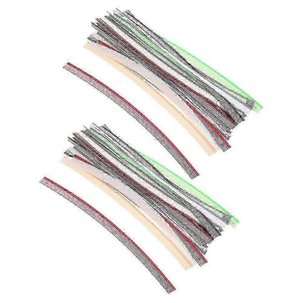Bookbinding Supplies Cotton Headbands for Book Binding 2Sets Colorful Kit