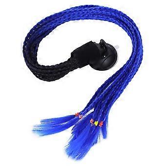 Faux tresse en fibre, accessoire pour queue de cheval, idéal pour les occasions spéciales (1 pièce).