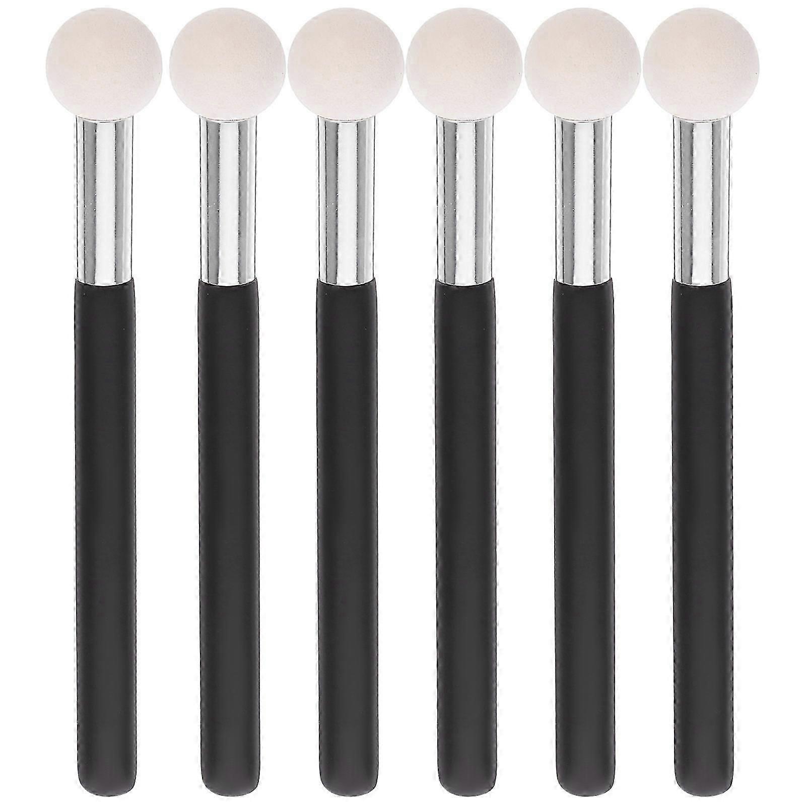 Multi Color Concealer Makeup Brush Set, 6 Pieces