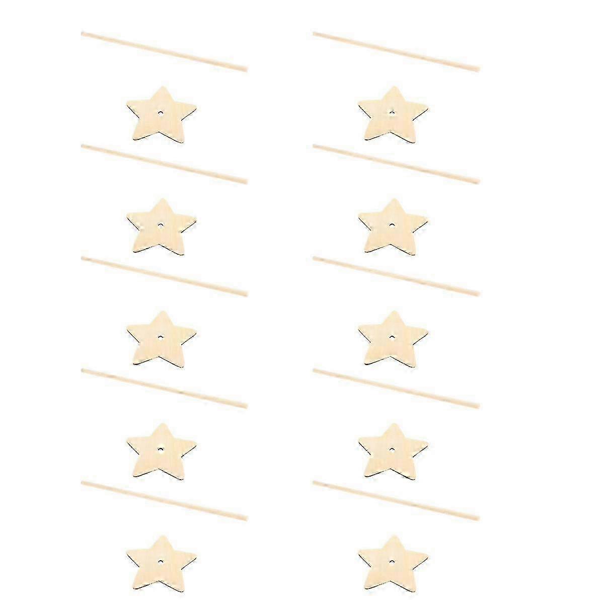 Wall Stand Display Board, Table Decoration,Pentagram+Insert Stick