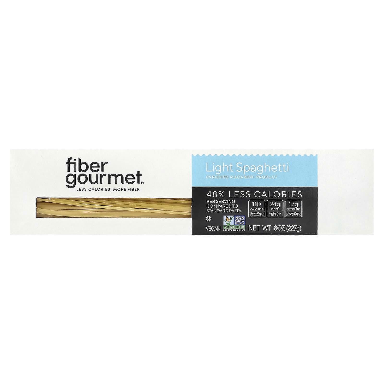 Fiber Gourmet, Light Spaghetti, 8 oz (227 g), 4-Pack