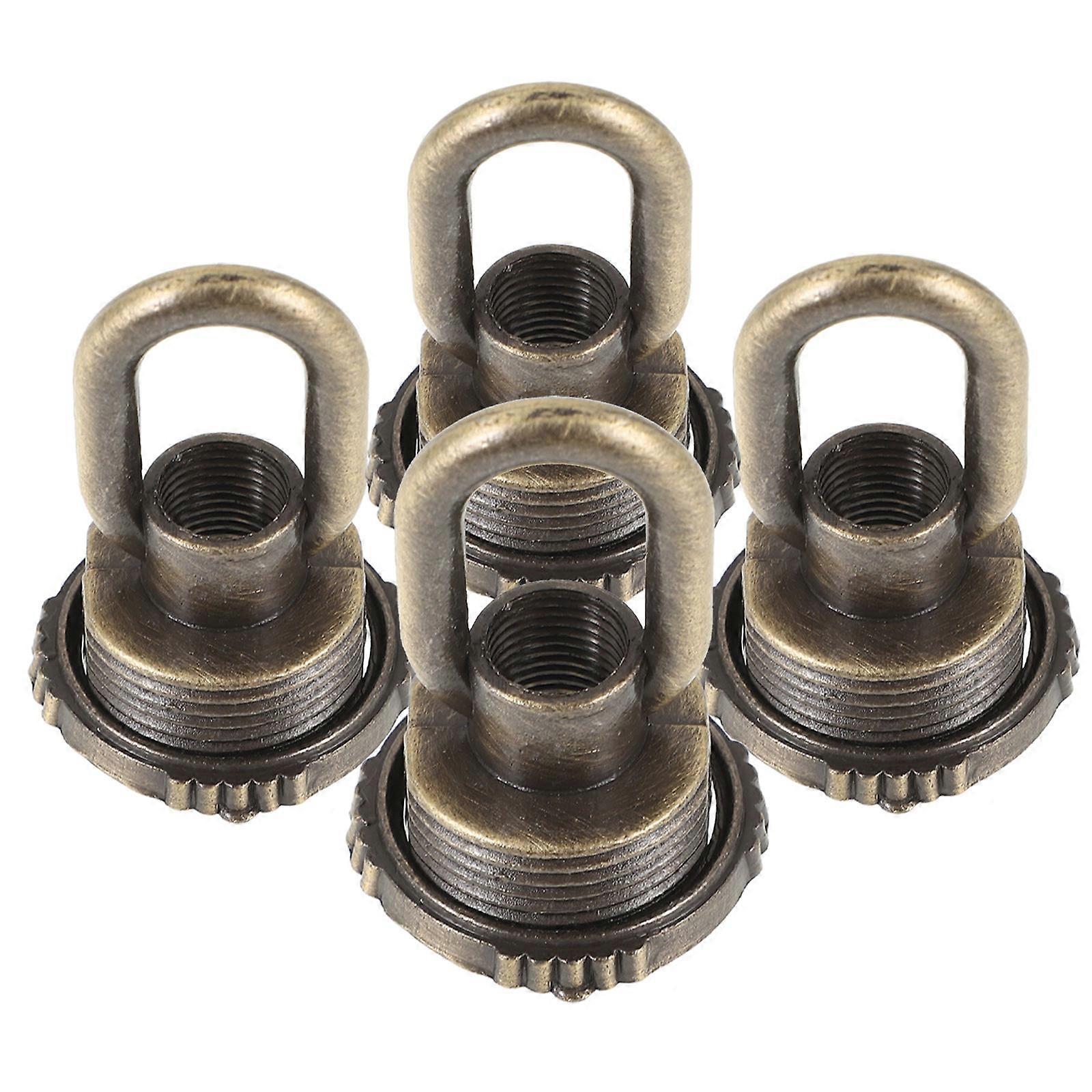 4Pcs Ceiling Loop Eye Bolt Loop Fastener Light Fixture Hanging Loop Pendant Light Ring Screw