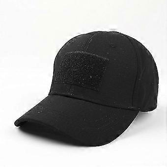 Camouflage Adjustable Baseball Cap, Curved Brim Sunshade Army Cap, Circumference 55-60cm, Depth 10cm, Brim 7CM