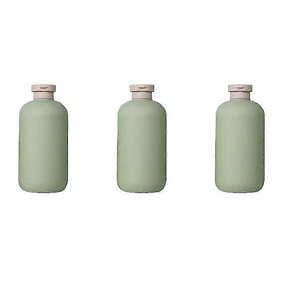 3 Pcs Clear Container Lid Refillable Pump Bottle Shampoo Bottles Empty Pump Bottle Sub Bottle Shampoo