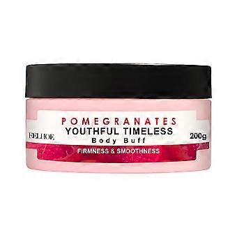Exfoliating and Moisturizing Body Scrub with Pomegranate Extract, Eucalyptus Oil, and Safflower Seed Oil for Smooth, Firm Skin
