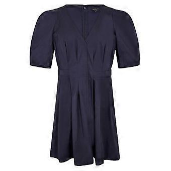 Ted Baker Womens/Ladies V Neck Puff Sleeve Mini Dress