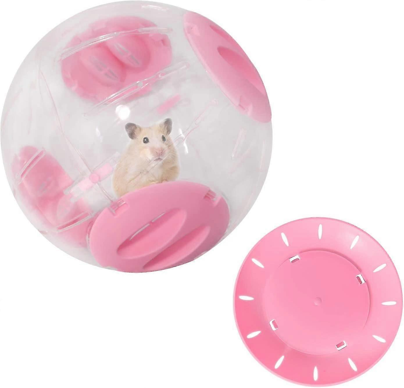 Running Hamster Wheel Small Pet Plastic Exercise Ball,pink 20cm