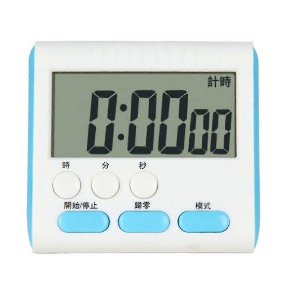 Kitchen LCD Digital Display Count-Down Up Cooking Baking Timer with Back Stand Qinhai