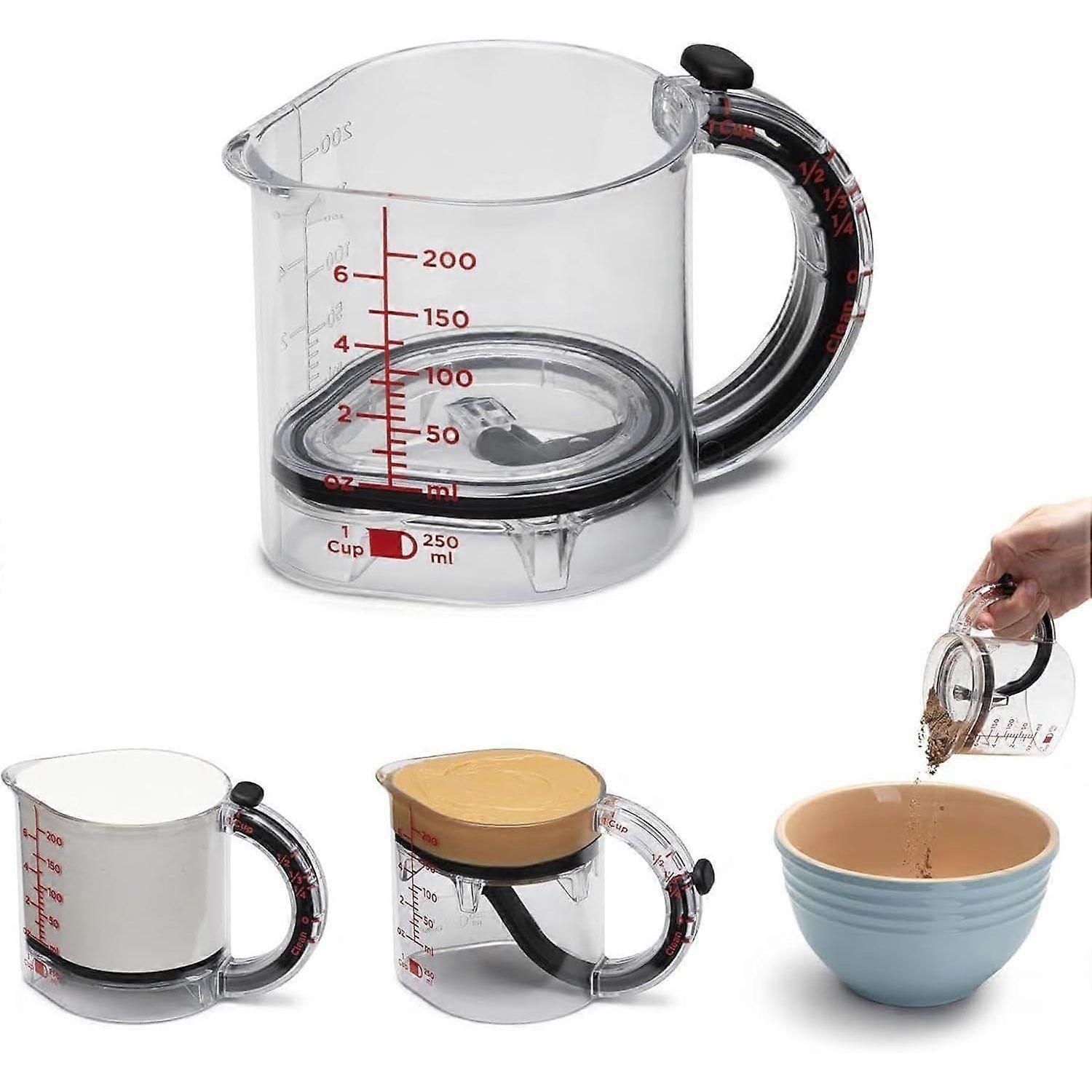 All-in-One Adjustable Measuring Cup for Kitchen Use