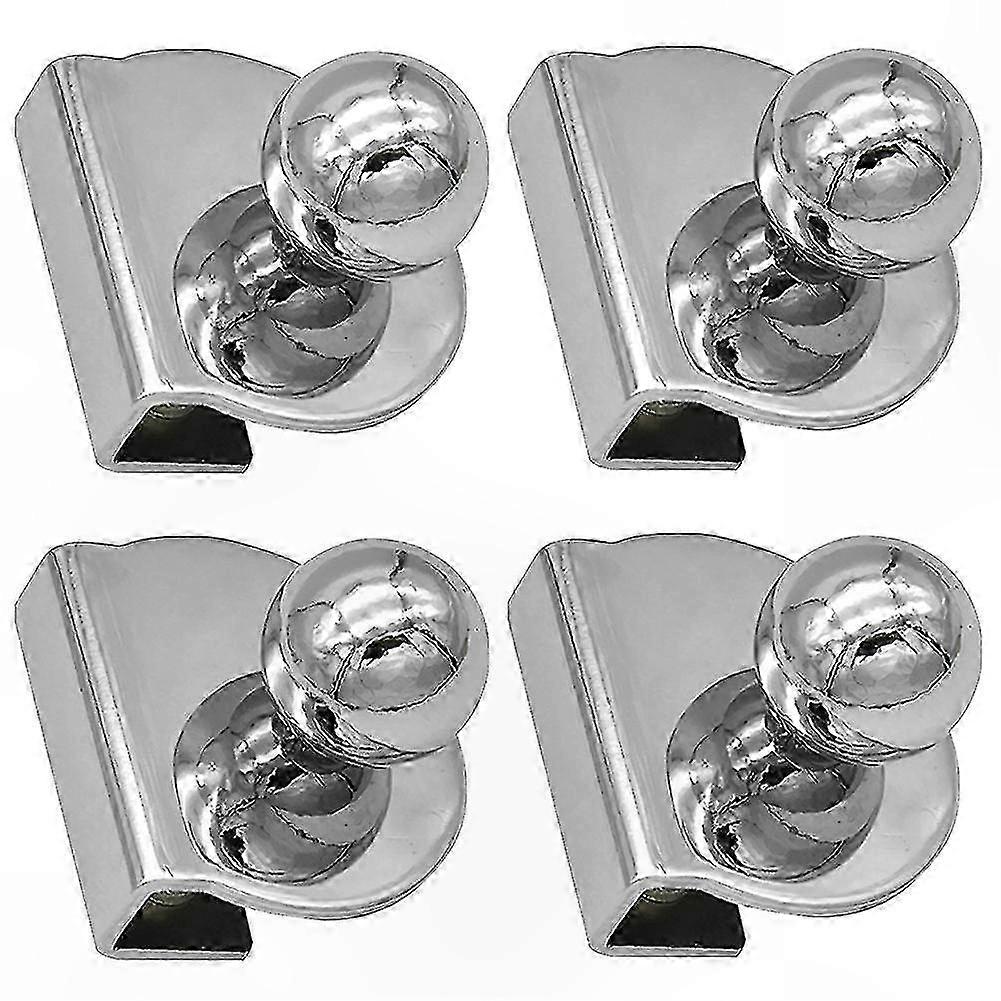 Glass Door Pull Knob Handle, No Drilling Required, Smooth Easy Install