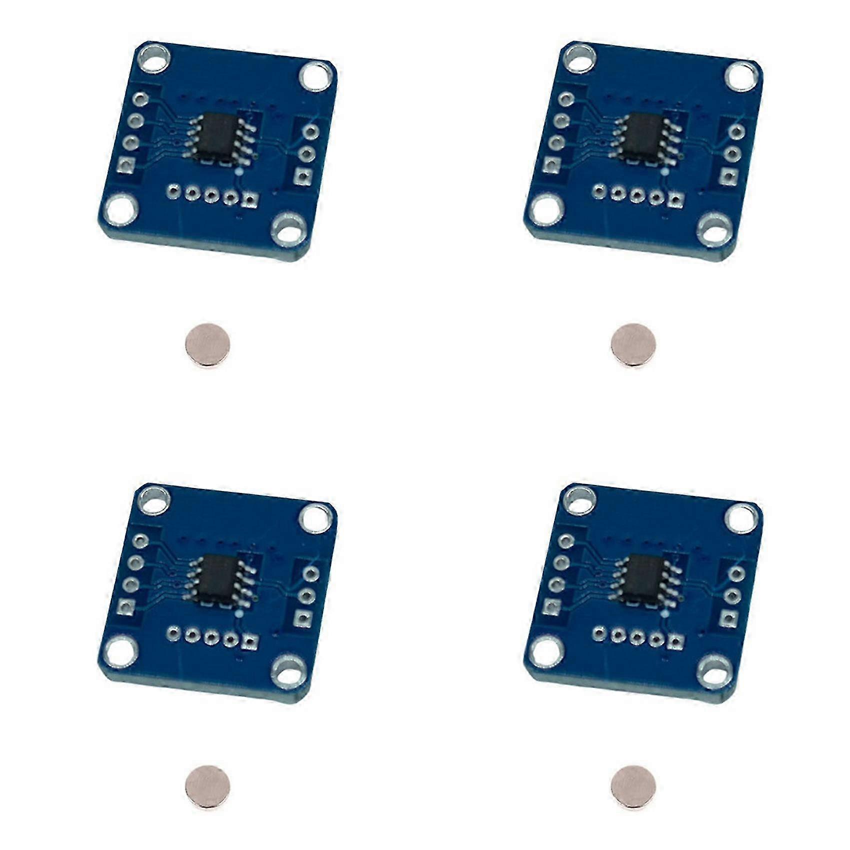 4X Magnetic Encoder MT6701 Magnetic Induction Angle Measurement Sensor Module 14bit High Precision Can Replace AS5600