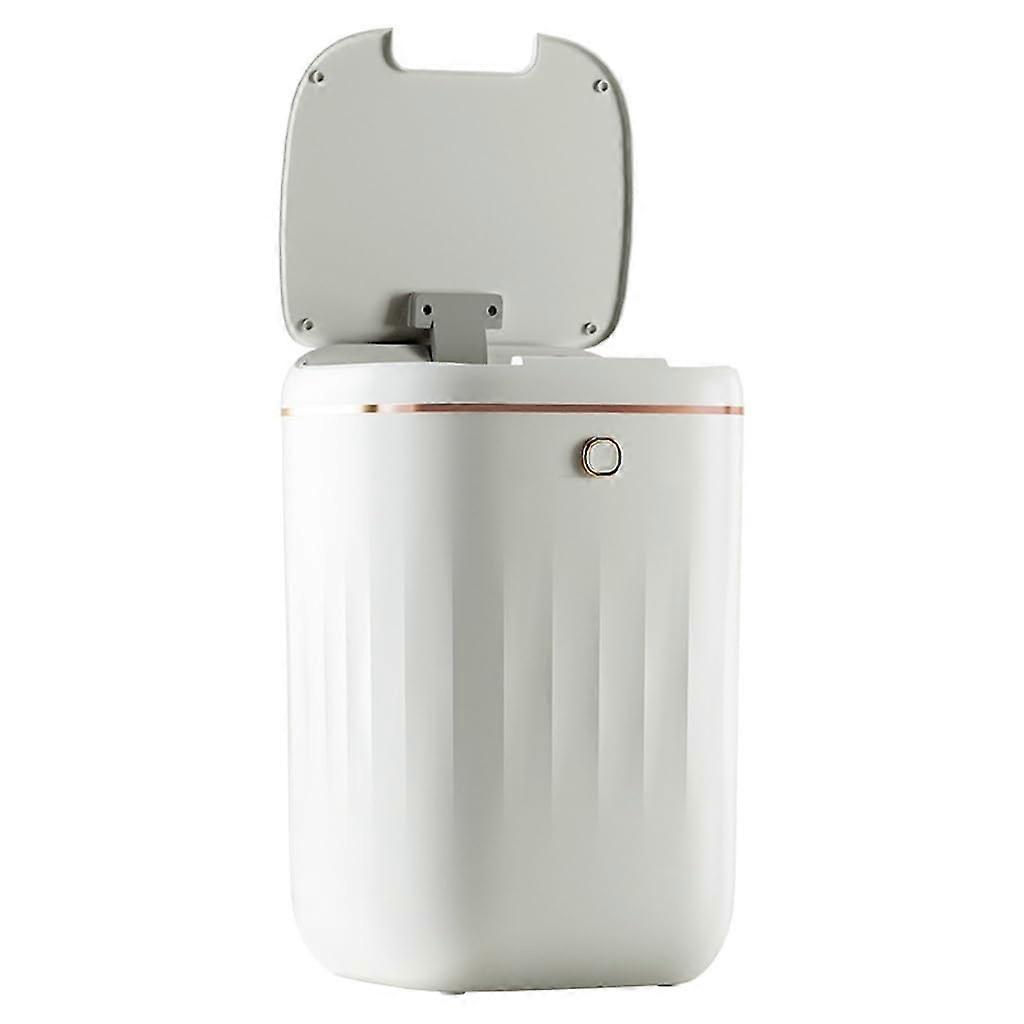 Touchless Trash Can with Motion Sensor, Compact 35.7cm Automatic Bin for Kitchen, Office and Bedroom