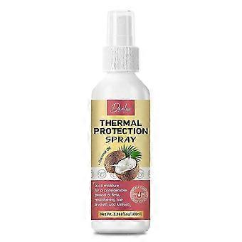 Protetor Térmico Capilar de Coco - Spray Protetor Térmico para Viagem, Livre de Parabenos e Corantes, Tratamento Reparador de Condicionamento Profundo