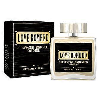Liefdesexplosie, langdurige frisse blauwe geur, elegante charme, feromonencologne, parfum 50 ml
